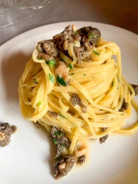 Tagliolini mit Morcheln