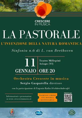 Concerto "La pastorale" al Teatro Millepini di Asiago 11 gennaio 2025
