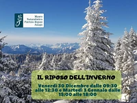 The rest of winter: excursion for families with the Naturalistic Museum of Asiago - December 30 2022