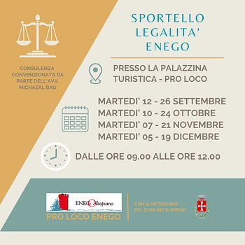 Sportello della legalità a Enego