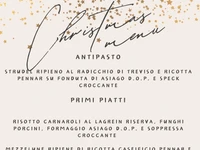 Weihnachtsessen 2023 im Restaurant Villa Ciardi in Canove - 25. Dezember 2023