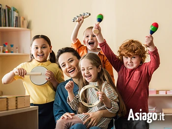 Laboratorio creativo per bambini sull'Altopiano di Asiago
