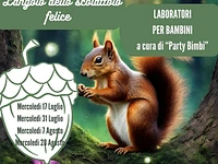 "L'ANGOLO DELLO SCOIATTOLO FELICE" laboratorio creativo per bambini - Gallio, 17 luglio 2024