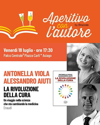 Aperitivo con l'autore Antonella Viola e Alessandro Aiuti