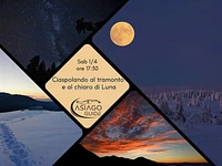 Snowshoeing at sunset and moonlight - Saturday 1 April 2023 from 6.00 pm