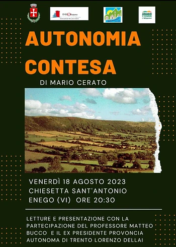 Presentazione libro Autonomia Contesa a Enego