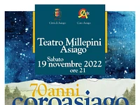 70 anni di storia del Coro Asiago presso il Teatro Millepini di Asiago - 19 novembre 2022