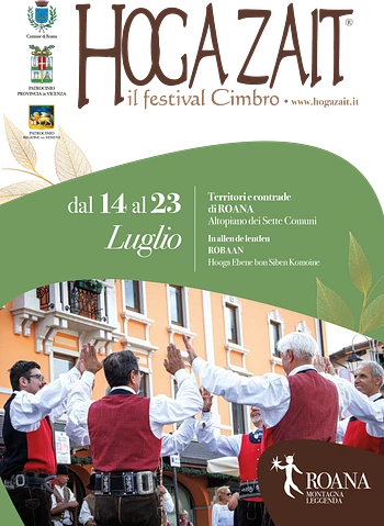 Hoga Zait 2023: the Cimbrian Festival of Roana - from 14 to 23 July 2023