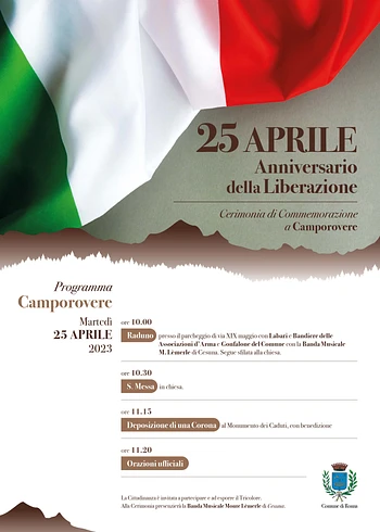 Roana 25 aprile 2023 cerimonia a Camporovere