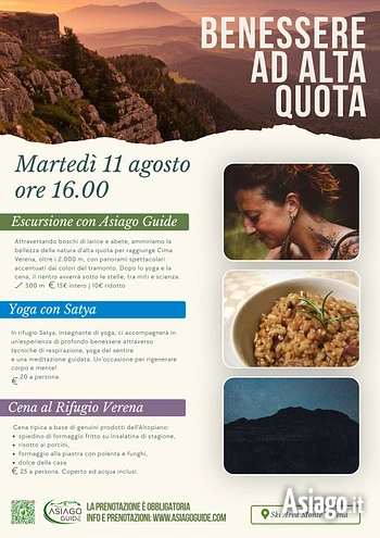 Yoga con asiago guide