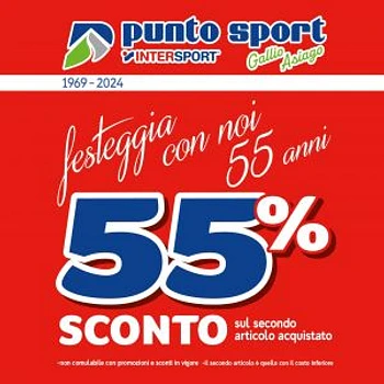 PROMOZIONE PUNTO SPORT 2024