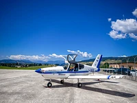 Tampico in sosta all'Aeroporto Sartori di Asiago