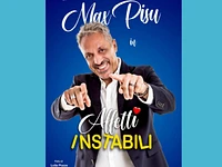 Max Pisu in “Affetti instabili” spettacolo teatrale - Gallio, sabato 3 gennaio 2026