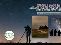 Stelle dalle stalle: star-trekking con telescopio - Venerdì 13 settembre 2024 dalle 20.30 