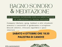 Bagno sonoro a Canove di Roana 4 ottobre 2025