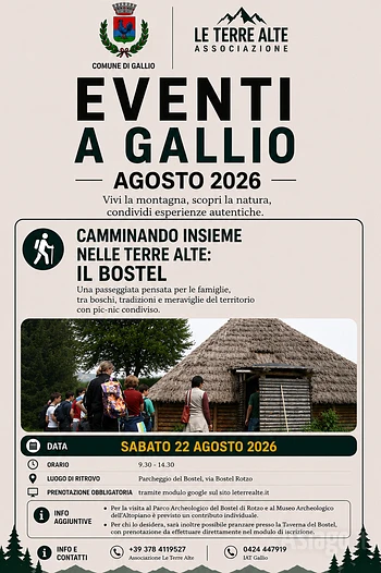Escursione al Bostel 22 agosto 2022