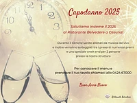 Cenone dell'ultimo dell'anno al Ristorante Hotel Belvedere - Cesuna di Roana, 31 dicembre 2024