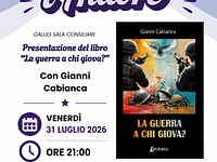 Incontro con autore Gianni Cabianca 31 luglio 2026