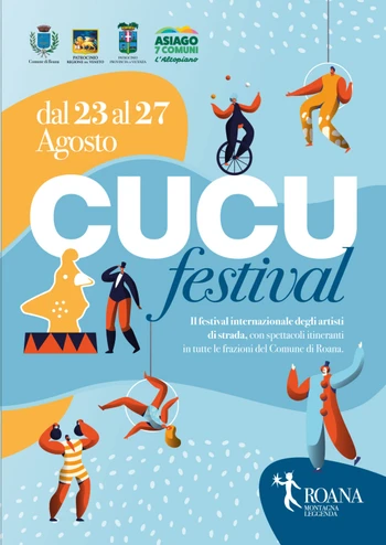 CuCu Festival 2023: il festival dell'arte di strada del Comune di Roana - dal 23 al 27 agosto 2023