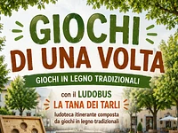 "Spiele der Vergangenheit" mit dem Ludobus La Tana dei Tarli - Gallio, Sonntag, 9. August 2026
