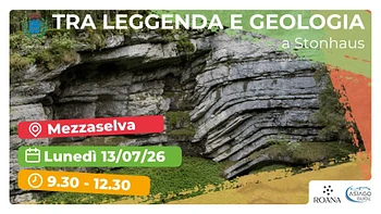 Tra leggenda e geologia a Stonhaus escursione con Asiago Guide 13 luglio 2026