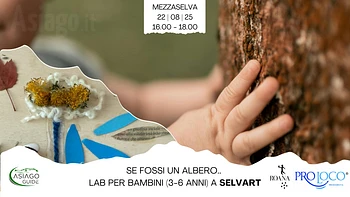 Se fossi un albero Laboratorio per bambini a SelvArt