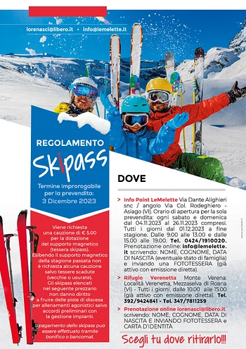 prevendite skipass unico altopiano di asiago