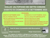 Rievocazione storica della GRANDE GUERRA a Gallio il 9-10 settembre 2023