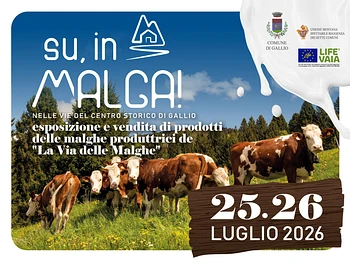4^ Edizione Su in Malga a Gallio 25 e 26 luglio 2026