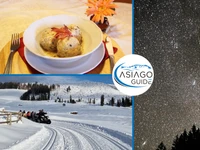 Unter den Stars in Marcesina: Schneeschuhe, Abendessen und Schneemobilfahren - Sonntag, 4. Februar 2024 von 16.00 bis 22.00 Uhr