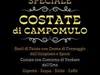 Serata speciale con "Le Costate di Campomulo" – Rifugio Campomulo, Gallio, sabato 21 giugno 2025