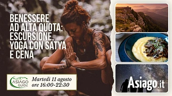 E16 Benessere ad Alta Quota escursione, yoga e cena 11 08 26