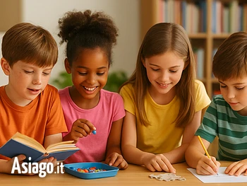 Laboratorio didattico per bambini sull'Altopiano di Asiago