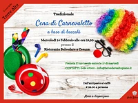 Cena di Carnevaletto 2024 al Ristorante Belvedere di Cesuna