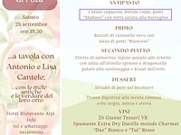 "Alla scoperta delle mele antiche" e cena all'Hotel Ristorante Alpi di Foza - 28 settembre 2024