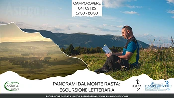 Panorami dal Monte Rasta escursione letteraria 4 settembre 2025