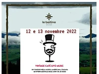  Vintage Cafè Live-Musik im La Baitina Asiago-12 und 13. November 2022