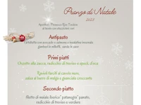 Weihnachtsessen 2023 im Restaurant Alpi di Foza - 25. Dezember 2023