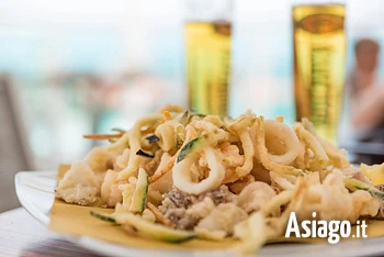 Serata frittura mista sull'Altopiano di Asiago
