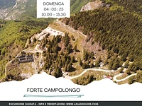 Sentieri di Guerra: Forte Campolongo | Domenica 4 maggio 2025 dalle 10.00 