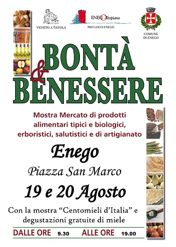 Bontà e benessere mostra mercato a Enego