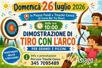 dimostrazione di tiro con l arco a tresche conca 2