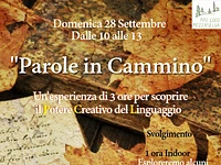 Parole in cammino laboratorio esperienziale a Mezzaselva