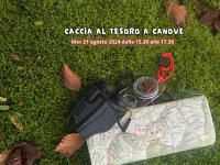 "CACCIA AL TESORO"  a Canove di Roana - mercoledì 21 agosto 2024