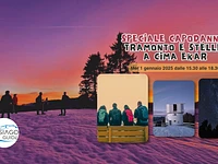 Silvester-Special: Sonnenuntergang und Sterne an der Cima Ekar | Mi 1. Januar 2025 von 15.30 bis 18.30 Uhr
