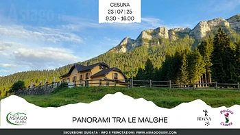 Escursione sull'Altopiano di Asiago "Panorami tra le malghe"