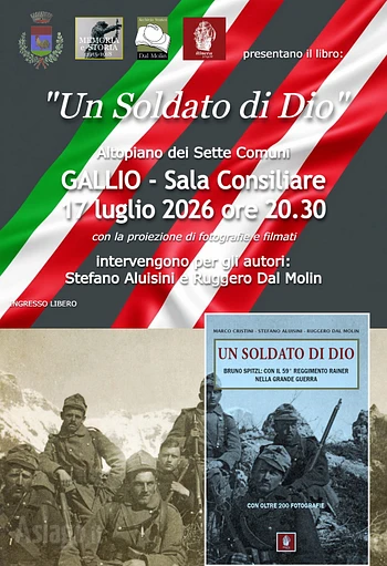 presentazione del libro un sodato di dio a gallio 
