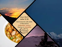 Dal Tramonto alle Stelle a Marcesina: ciaspolata, cena e ritorno in motoslitta - Domenica 26 febbraio 2023 dalle 15.30