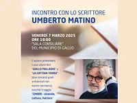 Incontro con lo scrittore Umberto Matino a Gallio