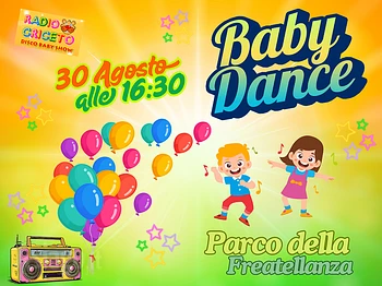 Baby Dance a Gallio con Radio Criceto 30 agosto 2025